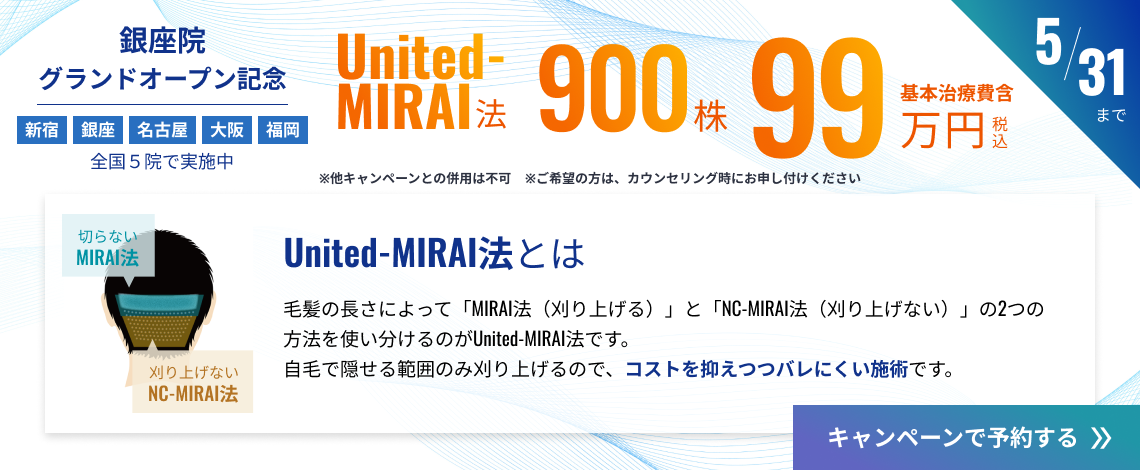 銀座院グランドオープンキャンペーン